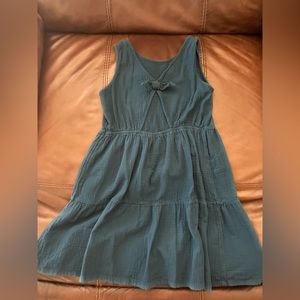 Girls Open Back Dress